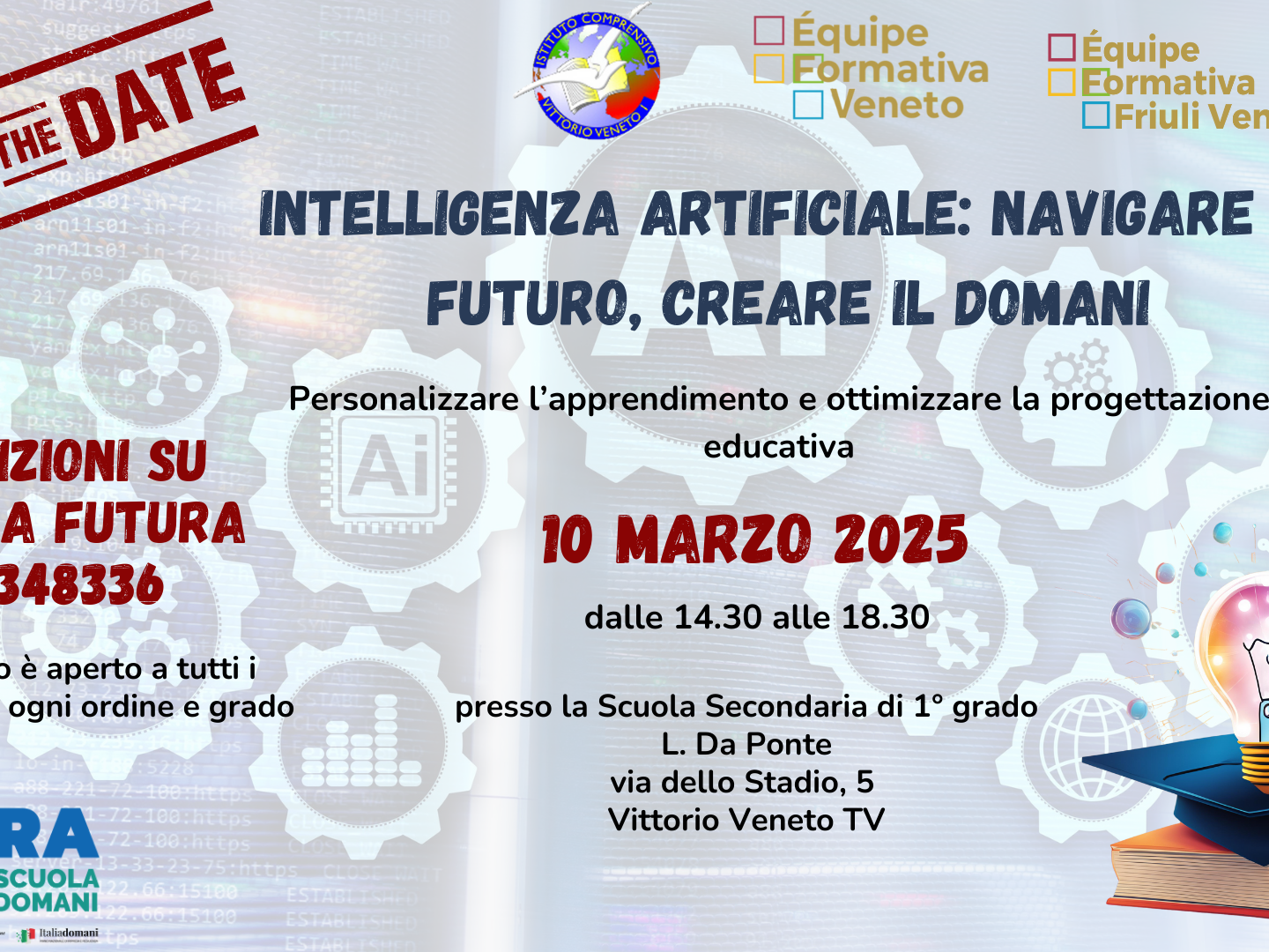 Intelligenza Artificiale navigare il futuro, creare il domani