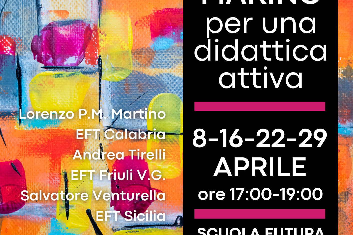 LOCANDINA Grafica 2D3D e video Making ANIMARE IL DOMANI EFT FVG